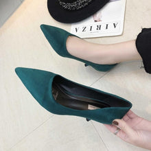 Load image into Gallery viewer, 2019 Hot Summer Women Shoes Pointed Toe Pumps Suede Leisure Dress High Heels Boat Wedding Tenis Feminino  Zapatillas Mujer K6