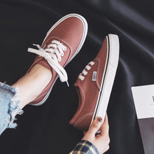 Load image into Gallery viewer, 2019 New Canvas Shoes Women Teenagers Skateboard Shoes Spring Summer Candy Color Street Sneaker All Match Outdoor Footware 35-40