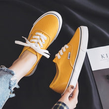 Load image into Gallery viewer, 2019 New Canvas Shoes Women Teenagers Skateboard Shoes Spring Summer Candy Color Street Sneaker All Match Outdoor Footware 35-40