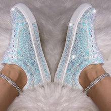 Load image into Gallery viewer, 2020 Women Vulcanize Shoes Sneakers Bling Shoes Girl Glitter Sneakers Casual Female Breathable Lace Up Outdoor Sport Shoes