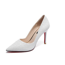 Load image into Gallery viewer, Europe Sexy Women Shoes  Red Bottom High Heels Pumps Spring/Autumn 2019 New Pointed Thin Heels Slip-on Shoes Woman Party Shoes